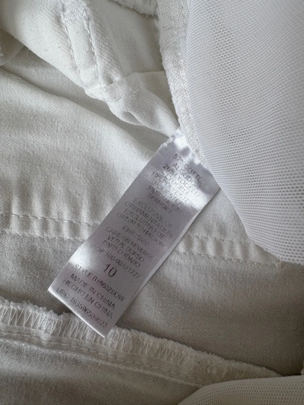Democracy Women's White Ab Solution Straight Leg Jeans - Picture 3 of 8
